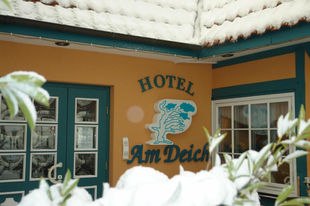 Hotel Garni Am Deich 징스트 외부 사진